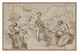 VALERIANI Giuseppe 1690-1761,VENUS ASKS VULCAN TO FORGE ARMS FOR AENEAS,Sotheby's GB 2020-02-04