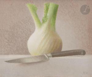 VALLS Xavier 1923-2006,Fenouil et couteau,1979,Ader FR 2025-05-16