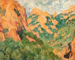 VALTAT Louis 1869-1952,Les rochers rouges,1904,Sotheby's GB 2024-04-24