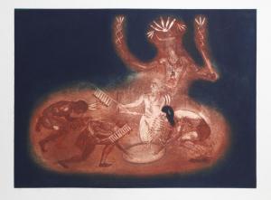 VALTCHEV Ivan 1944,Navajo Raincall Dancer,1980,Ro Gallery US 2023-10-31