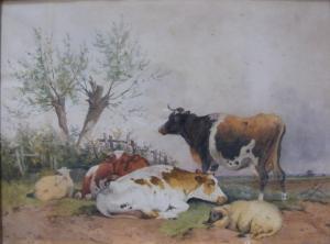 VALTER Frederick E. 1860-1930,Cattle and Sheep,Serrell Philip GB 2023-11-23