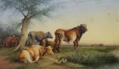 VALTER Frederick E. 1860-1930,Cattle in a meadow,Halls GB 2012-02-22