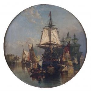 VALTER Henry,Raising lobster pots in a calm harbour,Bellmans Fine Art Auctioneers 2023-03-28