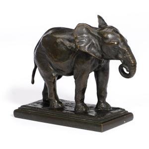 VALTON Charles 1851-1918,An elephant,Bruun Rasmussen DK 2023-09-11