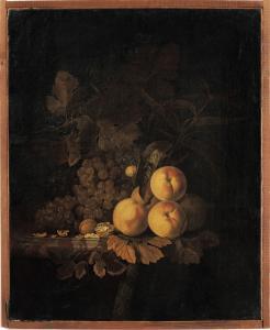 van AELST Willem Jansz. 1627-1683,Natura morta con frutti e noci,Cambi IT 2023-11-30