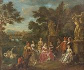 van AKEN Josef 1699-1749,Fete Champêtre,Simon Chorley Art & Antiques GB 2015-05-19