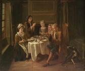 van AKEN Josef 1699-1749,Saying Grace,Simpson Galleries US 2018-10-06