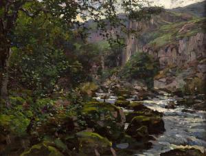 van ANROOY Anton 1870-1949,A mountain stream,Mallams GB 2023-10-18