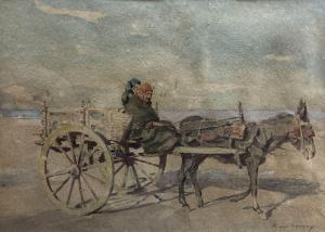 van ANROOY Anton 1870-1949,Palermo donkey cart,1943,Gorringes GB 2021-05-10