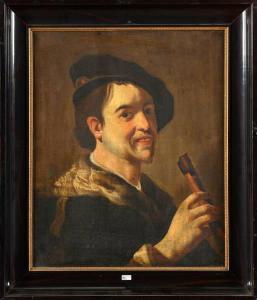 VAN BABUREN Theodor 1570-1590,Le joueur de flûte,VanDerKindere BE 2013-10-15
