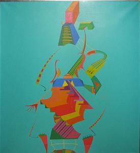 van BAKEL Tinus 1912-1994,Abstracte compositie.,1979,Campo & Campo BE 2008-04-29