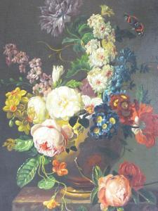 VAN BALEN F,Still Life Study - Flowers in a Vase,20th Century,Rogers Jones & Co GB 2021-08-17