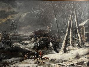 van BEMMEL Willem 1630-1708,Paysage de neige,Daguerre FR 2023-04-02
