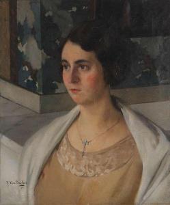 van BEYLEN Victor 1897-1970,Portret van een vrouw,1930,Bernaerts BE 2012-02-13
