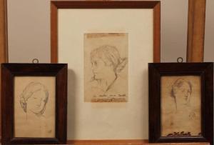 VAN BISBROEK JULES,Volti di donne,1919,Galleria Sarno IT 2017-05-24
