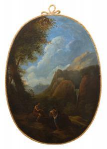 VAN BLOEMAN Jan Frans,Italianate Landscape with Classical Figures,Leonard Joel AU 2019-06-04