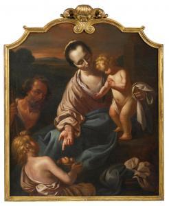 van BLOMMENDAEL Reyer Jacobsz. 1628-1675,Holy Family with the Infant Saint John th,Palais Dorotheum 2023-10-25