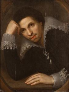 van BLYENBERCH Abraham,Portrait of a Melancholy Man,1615,Simon Chorley Art & Antiques 2021-04-27
