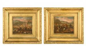 van BREDAEL Joris Breda 1661-1706,Equestrian battle scenes,Cheffins GB 2021-09-29