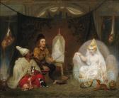 van BREE Philippe 1786-1871,GENTILE BELLINI À LA COUR DE MAHOMET II,Sotheby's GB 2015-10-22