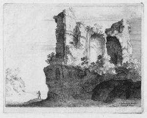 van BRONCKORST Jan Gerritsz 1603-1661,Landschaft mit den Ruinen der Trophäen des M,Galerie Bassenge 2019-05-29