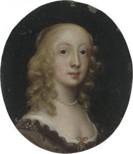 Van CEULEN Cornelis Janssens I 1593-1661,Portrait einer jungen Frau,1640,Galerie Bassenge 2023-11-30