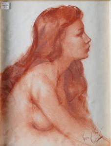 van CLEEF Robert 1914-2006,Seated nude,Bellmans Fine Art Auctioneers GB 2023-01-17