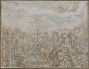van CLEVE Hendrik III 1525-1589,Caprice architectural, le c,Artcurial | Briest - Poulain - F. Tajan 2010-03-24