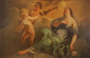 van CLEVE Jan,Ariane et les deux anges tenant les cornes d´abond,Brussels Art Auction 2017-10-24
