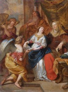 van CLEVE Jan 1646-1716,L'Education de la Vierge,Artcurial | Briest - Poulain - F. Tajan 2013-10-04