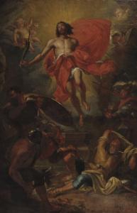 van CLEVE Jan 1646-1716,The Resurrection of Christ,Christie's GB 2007-11-14