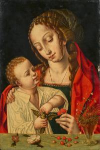 VAN CLEVE Joos 1485-1540,Madonna of the Cherries,Van Ham DE 2023-05-15
