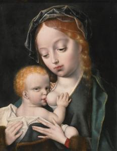 VAN CLEVE Joos 1485-1540,VIRGIN AND CHILD,Sotheby's GB 2015-06-04