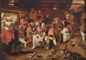 VAN CLEVE Marten 1527-1581,La fête des Rois,Christie's GB 2023-06-15