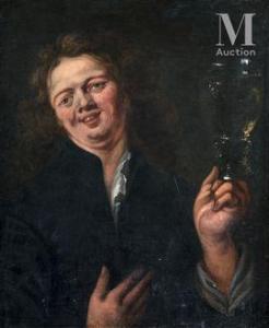 Van COUWENBERGH Christian Gillisz. 1604-1667,Le buveur,Millon & Associés FR 2021-12-14