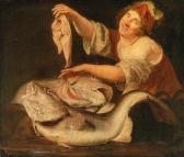 Van COUWENBERGH Christian Gillisz. 1604-1667,The Laughing Fishmonger,Palais Dorotheum AT 2019-12-18