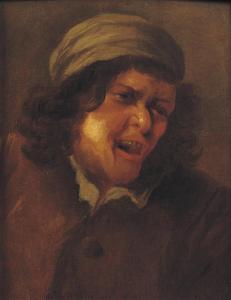 van CRAESBEECK Joos 1605-1662,The laughing boor,Christie's GB 2008-09-09