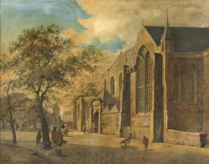 VAN CRANENBURGH Hendrick 1754-1832,Going to church,1818,Christie's GB 2008-11-18