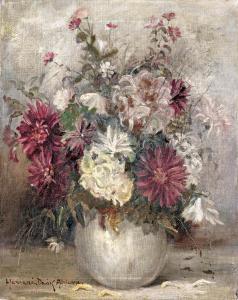 van CROMBRUGGE Jean 1890-1956,Still life with flowers,Nagyhazi galeria HU 2018-03-06