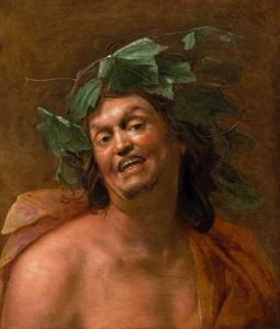 VAN DALEM Jan 1610-1653,Laughing Bacchus,1662,Galerie Koller CH 2020-09-25