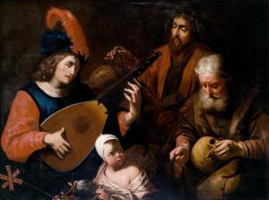 VAN DALEM Jan 1610-1653,The four ages of man,Palais Dorotheum AT 2013-10-15
