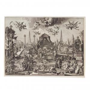 van DALEN Cornelis I,Allegory of the Vanitas (Sic Transit Gloria Mundi),1602/65,Bonhams 2023-11-01