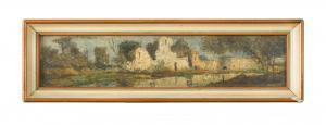 VAN DE KERKHOVE Frederic Jean Louis 1862-1873,A River landscape with ruins,Cheffins GB 2021-06-30