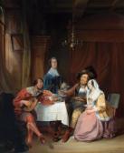 van de LAAR Jan Hendrik 1807-1874,La ballade,1836,De Vuyst BE 2020-03-07