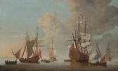 van de VELDE Cornelis 1685-1750,The flagship,Christie's GB 2007-10-31