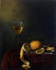 van de VELDE Jan Jansz. III 1620-1662,Still life with glass à la façon de Venis,1657,Galerie Koller 2017-09-22