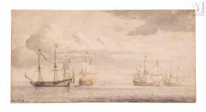 van de VELDE Willem I 1611-1693,Marine,Millon & Associés FR 2022-05-19