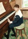 van de WOESTIJNE Gustave 1881-1947,Boy at the piano,1920,De Vuyst BE 2020-12-05