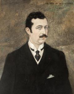 van de WOESTIJNE Gustave 1881-1947,Portrait of Arthur Brys,1916,De Vuyst BE 2023-10-21