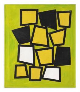 Van Den BERG Siep,Abstracte compositie met vlakverdeling,1955,Borromeo Studio d'Arte 2022-10-22